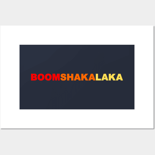 BOOMSHAKALAKA Wall Art by OrangeCup